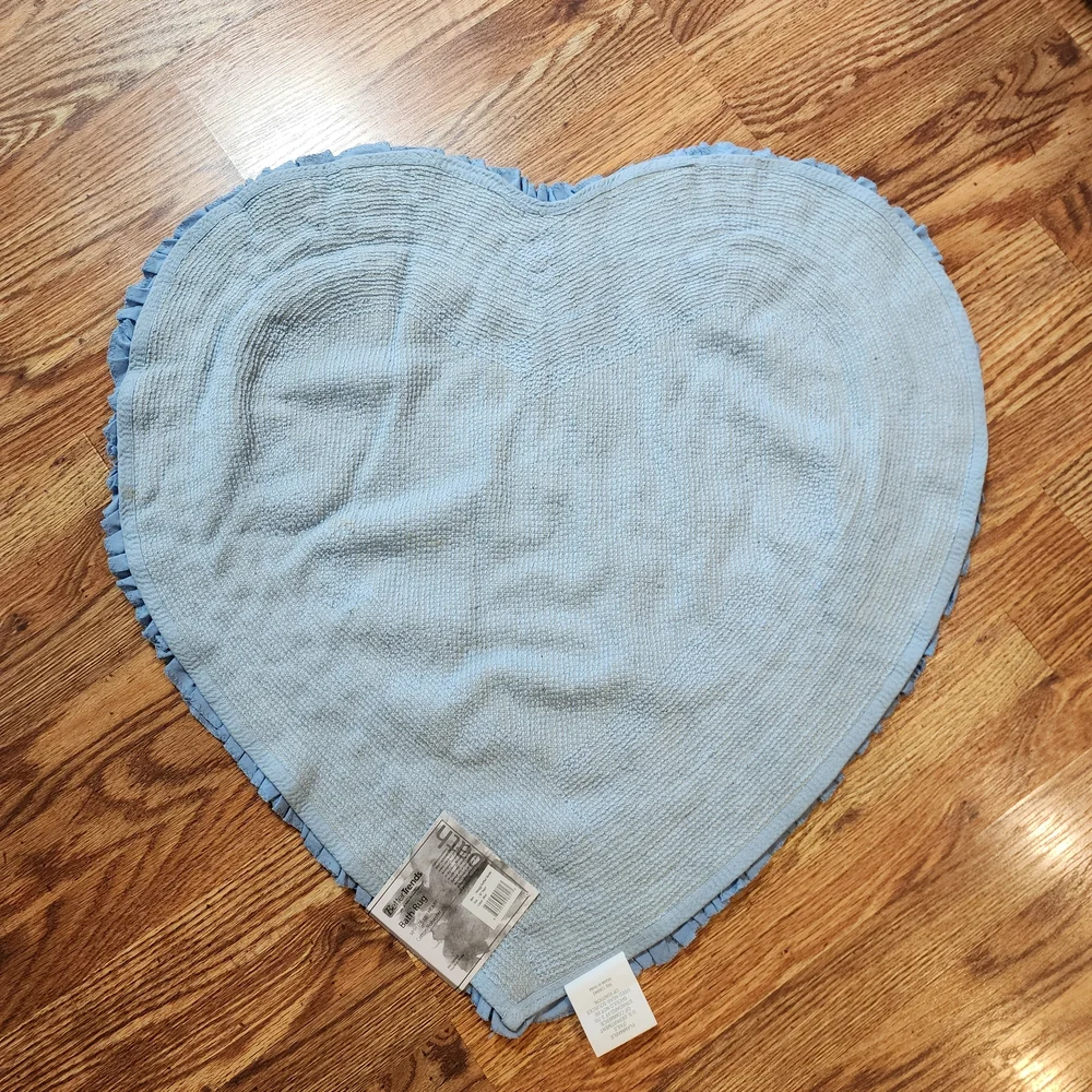 NWT Better Trends Blue Bath Rug 30